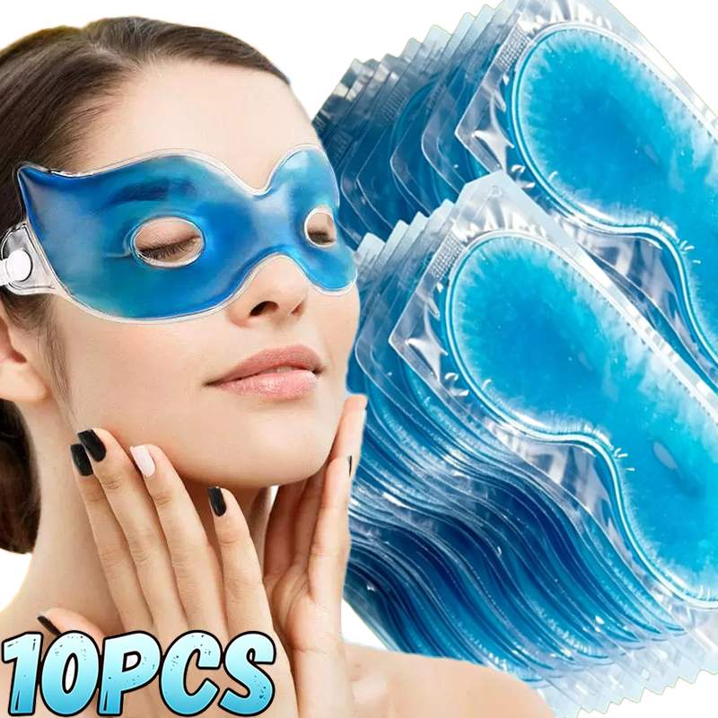 Skincare - 1/10 قطعة، قناع تبريد للعين مناسب