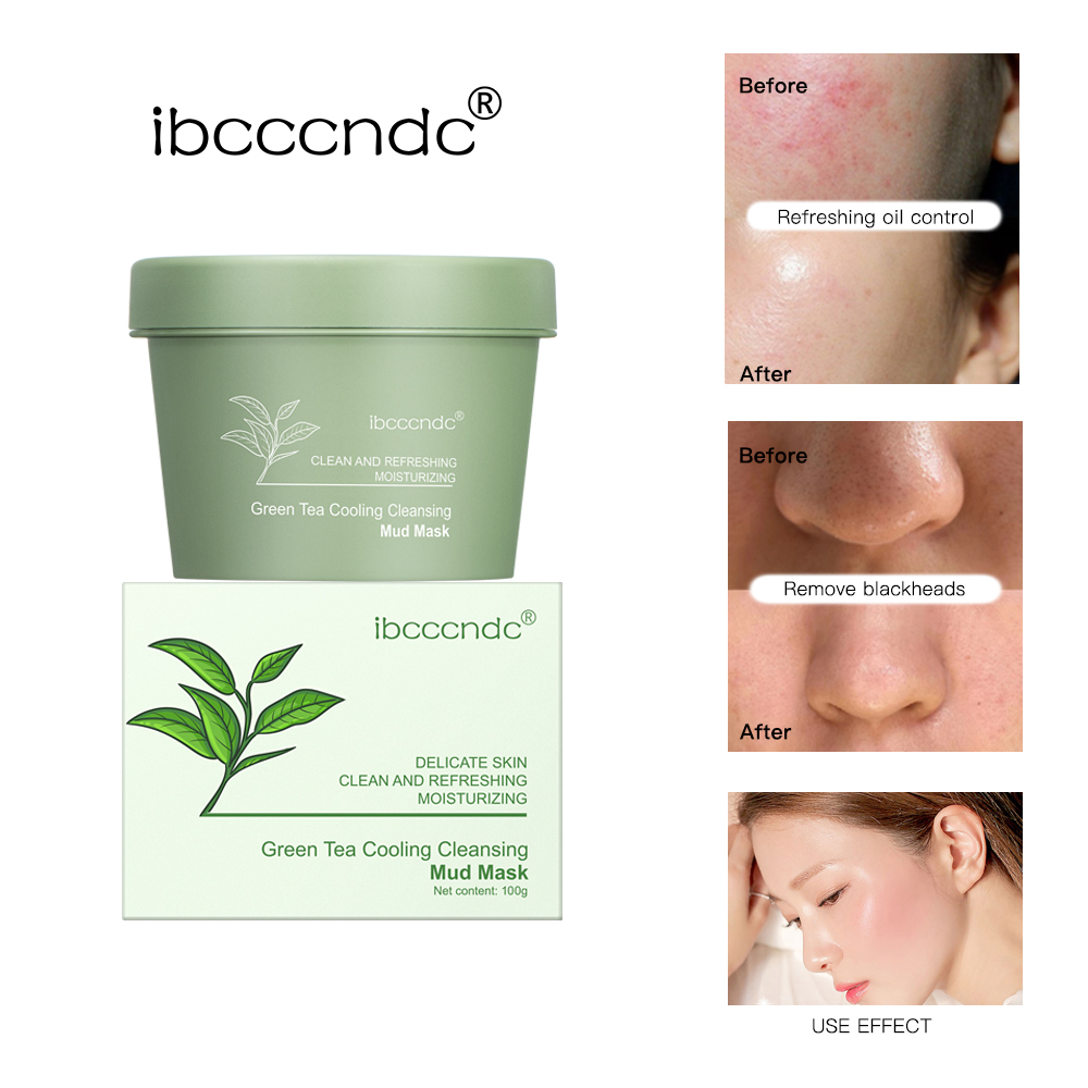 Green Tea Cleansing Clay Mask - قناع طمي الشاي الأخضر للعناية بالبشرة