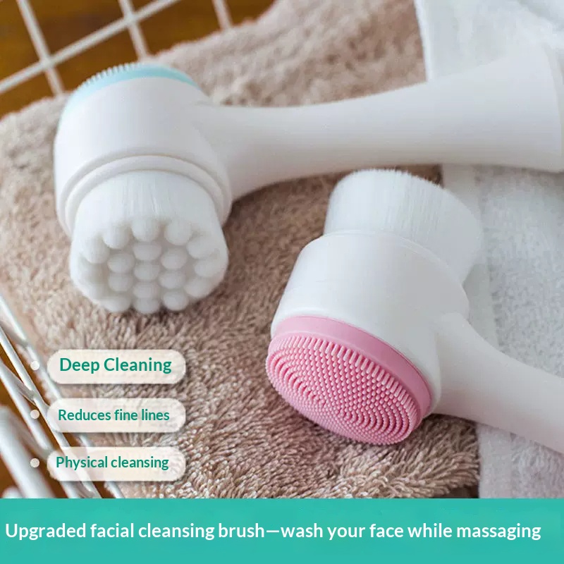 فرشاة تنظيف الوجه اليدوية ذات  - مراجعة Silicone Face Scrubber Electric وسعره