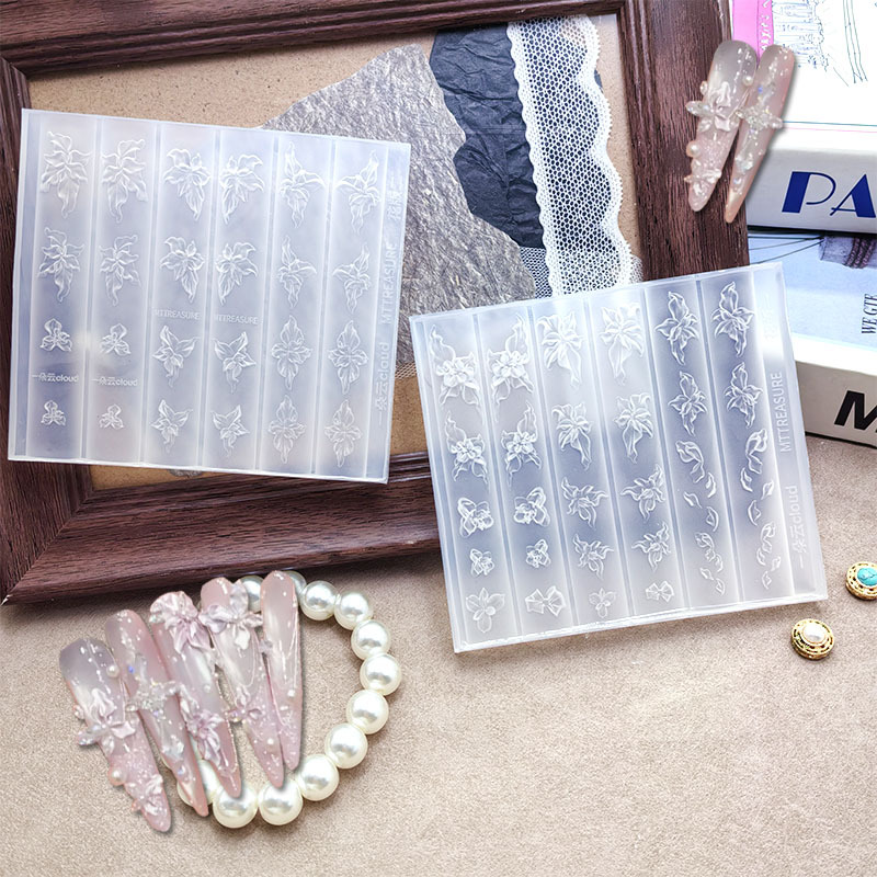 قالب أظافر ثلاثي الأبعاد بتصمي - مراجعة Nail Art وسعره