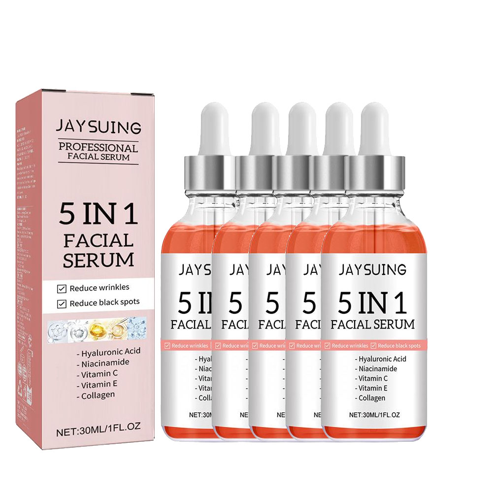 سيروم للوجه 5 في 1 بفيتامين سي - مراجعة Hyaluronic Acid Facial Serum وسعره